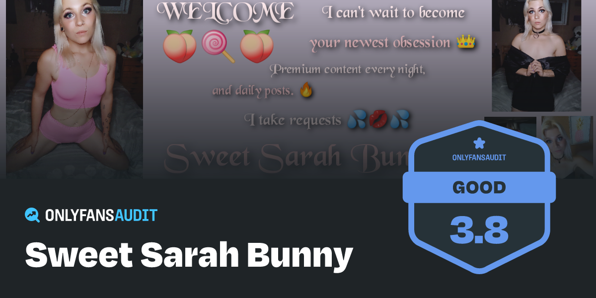 Sweet Sarah Bunny
